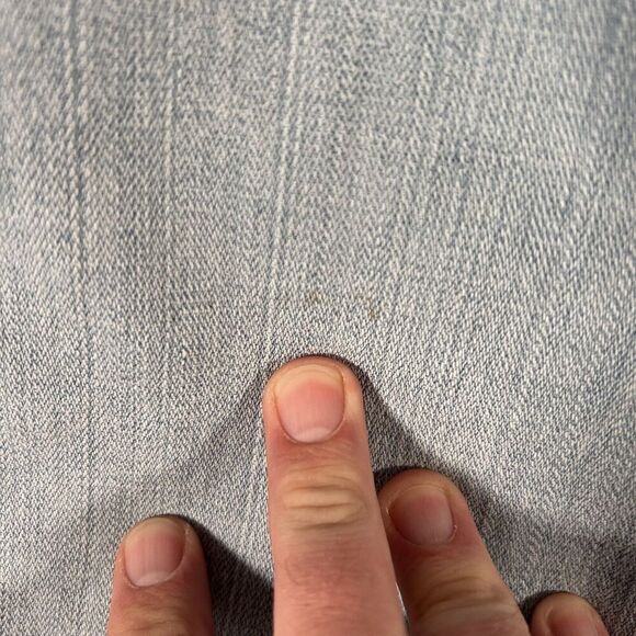 Levis 515 Capri Jeans Women's 14 Light Wash Denim Cotton Blend Rolled Hem - Picture 4 of 12